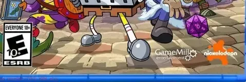 Nicktoons & The Dice of Destiny, the ESRB box on its front