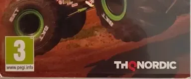 Monster Jam Steel Titans, the PEGI square on its front