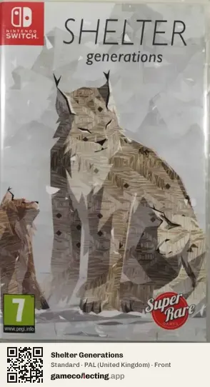 Shelter Generations Nintendo Switch, United Kingdom box front