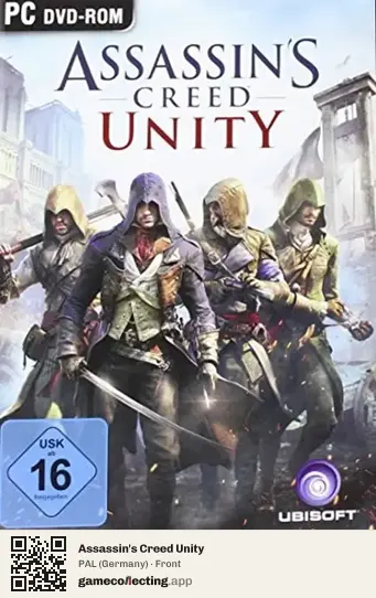 Assassin's Creed Unity Computer, Germany box front