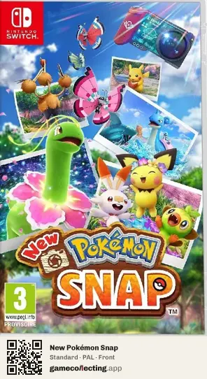 New Pokémon Snap Nintendo Switch, PAL box front