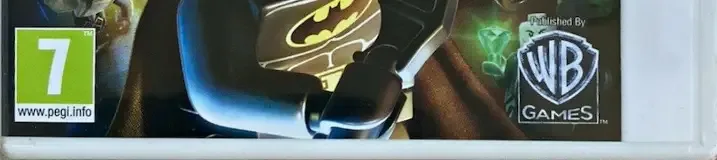 LEGO Batman 2: DC Super Heroes, the PEGI square on its front
