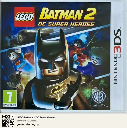 LEGO Batman 2: DC Super Heroes Nintendo 3DS, PAL box front