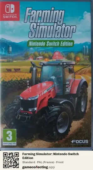 Farming Simulator: Nintendo Switch Edition Nintendo Switch, France box front