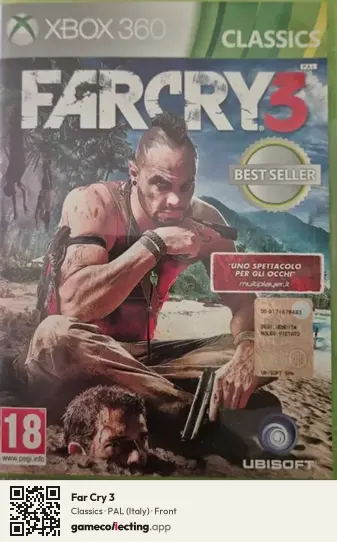 Far Cry 3 Xbox 360, Italy box front