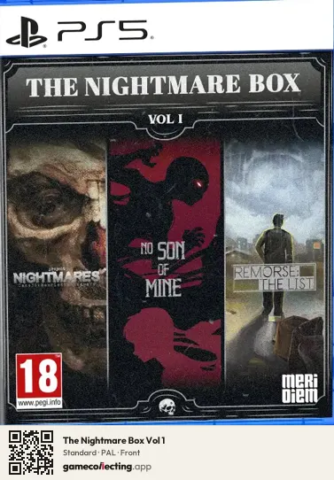 The Nightmare Box Vol 1 PlayStation 5, PAL box front