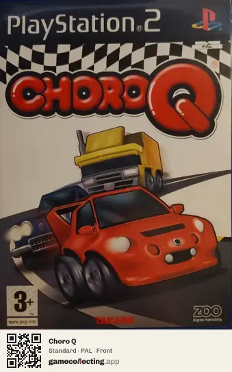Choro Q PlayStation 2, PAL box front