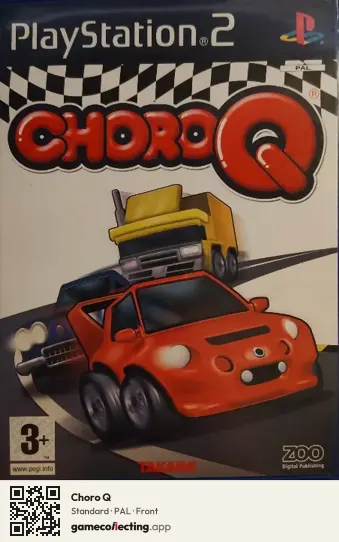 Choro Q PlayStation 2, PAL box front