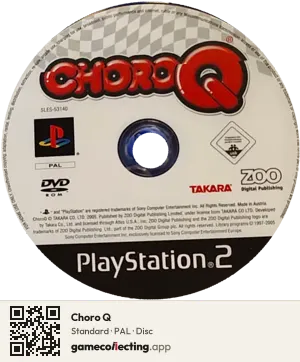 Choro Q PlayStation 2, PAL disc
