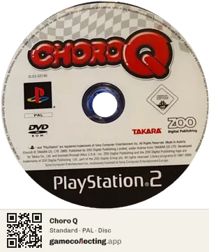 Choro Q PlayStation 2, PAL disc
