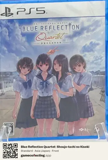 Blue Reflection Quartet: Shoujo-tachi no Kiseki PlayStation 5, Japan box front