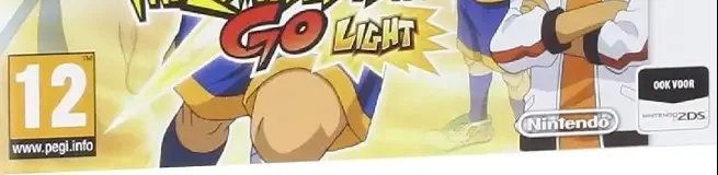 Inazuma Eleven GO: Light, the PEGI square on its front
