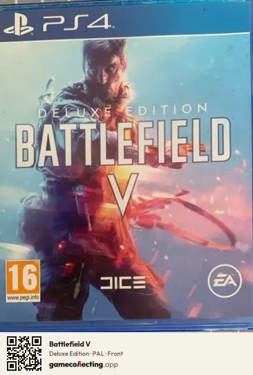 Battlefield V PlayStation 4, PAL box front