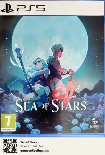 Sea of Stars PlayStation 5, PAL box front