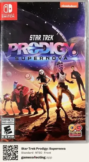 Star Trek Prodigy: Supernova Nintendo Switch, NTSC box front