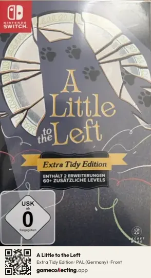 A Little to the Left Nintendo Switch, Germany box front