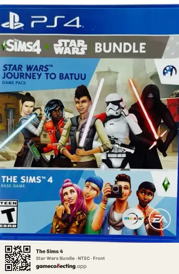 The Sims 4 PlayStation 4, NTSC box front