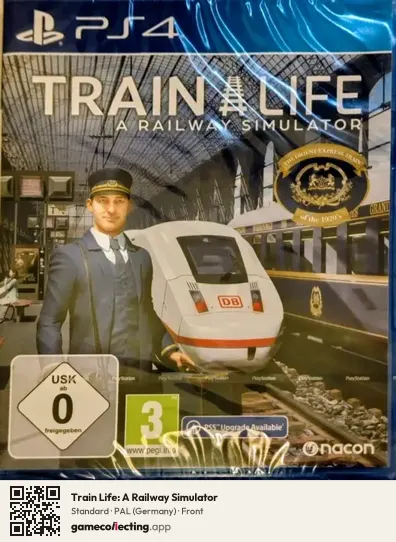Train Life: A Railway Simulator PlayStation 4, Germany box front