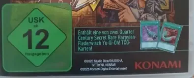 Yu-Gi-Oh! Early Days Collection, the USK square on its front
