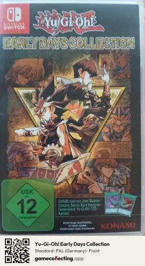 Yu-Gi-Oh! Early Days Collection Nintendo Switch, Germany box front