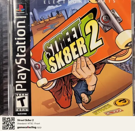 Street Sk8er 2 PlayStation, NTSC box front