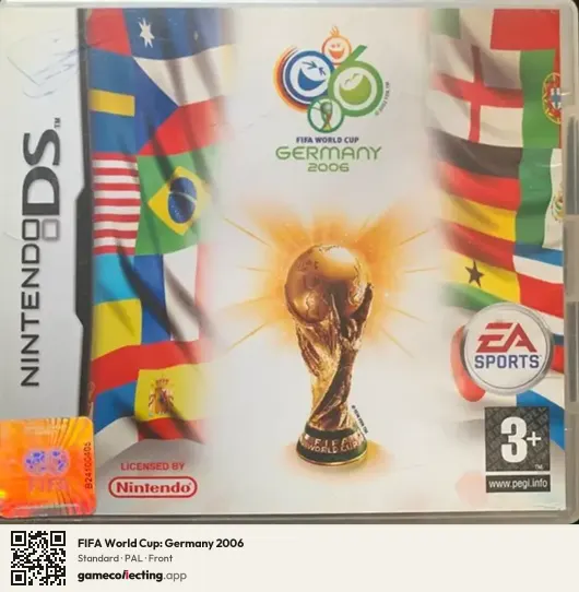 FIFA World Cup: Germany 2006 Nintendo DS, PAL box front