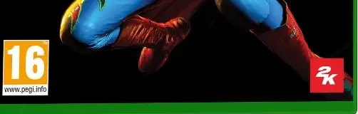 WWE 2K22, the PEGI square on its front