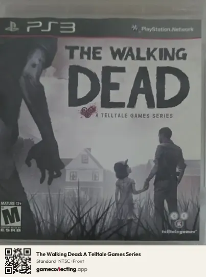 The Walking Dead: A Telltale Games Series PlayStation 3, NTSC box front
