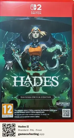 Hades II Nintendo Switch 2, PAL box front