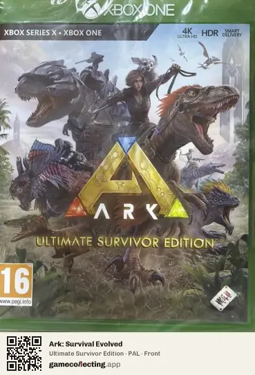 Ark: Survival Evolved Xbox One, PAL box front