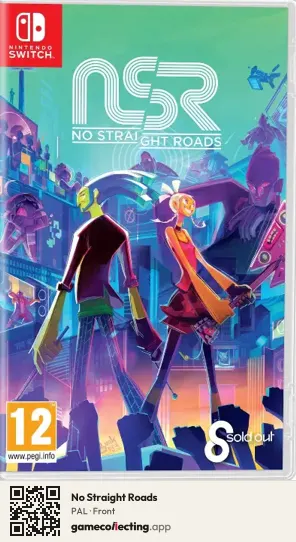 No Straight Roads Nintendo Switch, PAL box front
