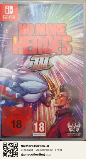 No More Heroes III Nintendo Switch, Germany box front