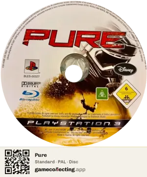 Pure PlayStation 3, PAL disc