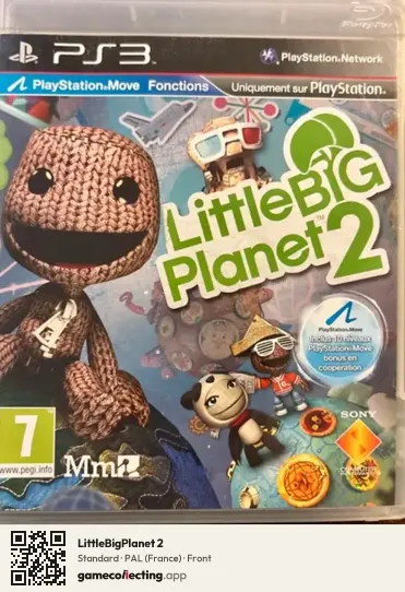 LittleBigPlanet 2 PlayStation 3, France box front