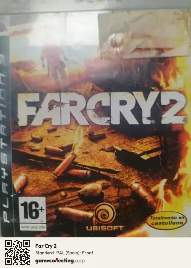 Far Cry 2 PlayStation 3, Spain box front