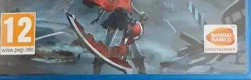 God Eater 2: Rage Burst, the PEGI square on its front