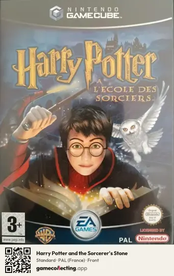 Harry Potter and the Sorcerer's Stone Nintendo GameCube, France box front