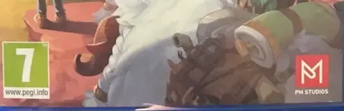 My Time at Sandrock, the PEGI square on its front