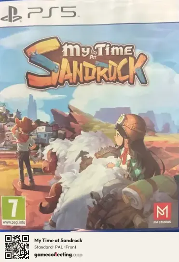 My Time at Sandrock PlayStation 5, PAL box front