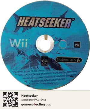 Heatseeker Nintendo Wii, PAL disc