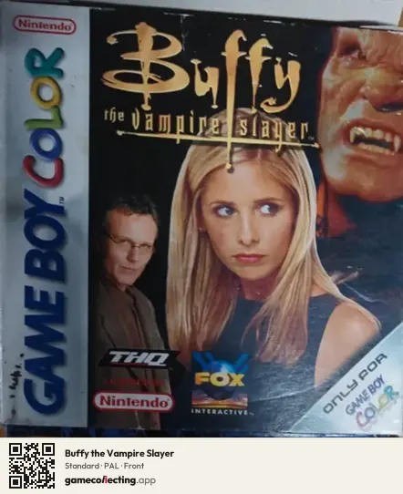 Buffy the Vampire Slayer Game Boy Color, PAL box front