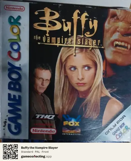 Buffy the Vampire Slayer Game Boy Color, PAL box front