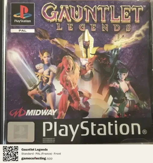 Gauntlet Legends PlayStation, France box front