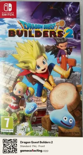 Dragon Quest Builders 2 Nintendo Switch, PAL box front