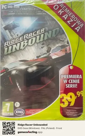 Ridge Racer Unbounded Computer, Poland box front