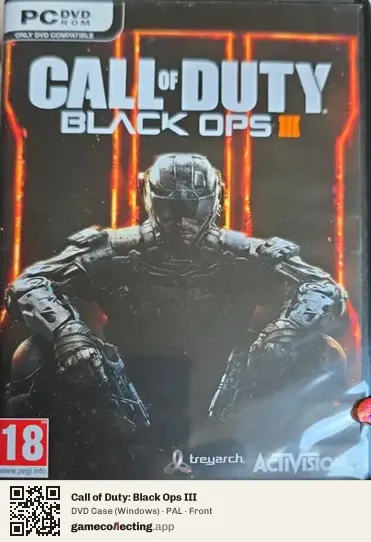 Call of Duty: Black Ops III Computer, PAL box front