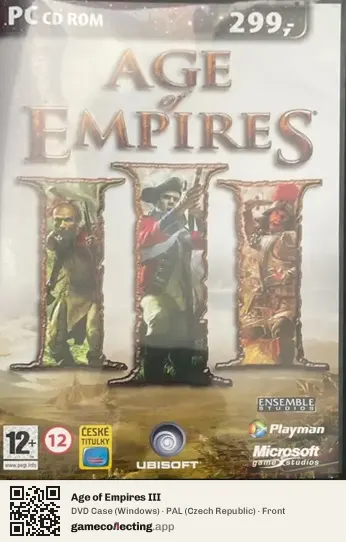 Age of Empires III Computer, Czech Republic box front