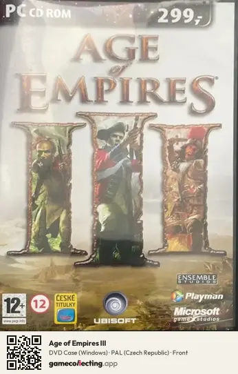 Age of Empires III Computer, Czech Republic box front