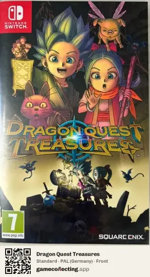 Dragon Quest Treasures Nintendo Switch, Germany box front