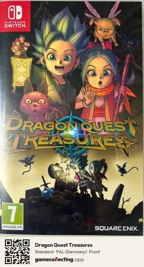 Dragon Quest Treasures Nintendo Switch, Germany box front